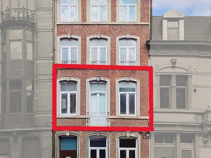 Un appartement à un chambre au premier étage sur Liège