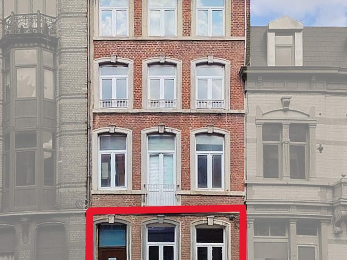 Un duplex au rez-de-chaussé arrière sur Liège